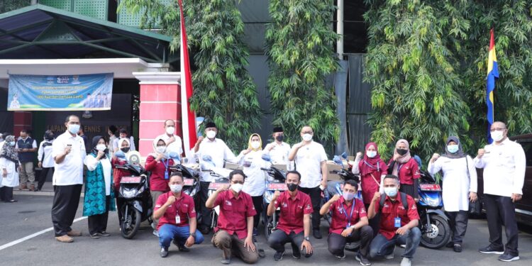 Pendamping PKH dan Jamsosratu Dapat Jatah Motor dari Pemkab Serang