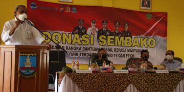 Pemkab Serang Apresiasi Chandra Asri Bantu Warga Terdampak PPKM
