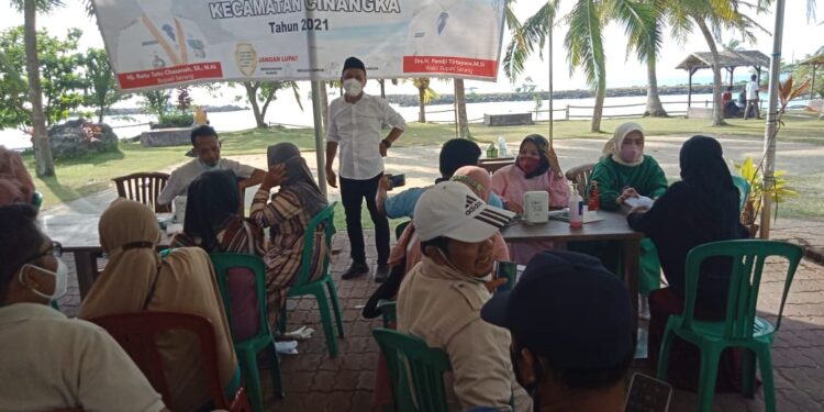 Animo Warga Cinangka Ikuti Vaksinasi Covid-19 Sangat Tinggi