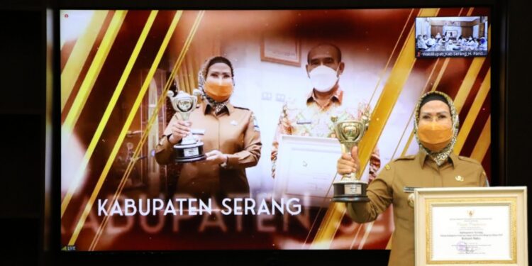 Pemkab Serang Raih Penghargaan APE 2020 Kategori Madya