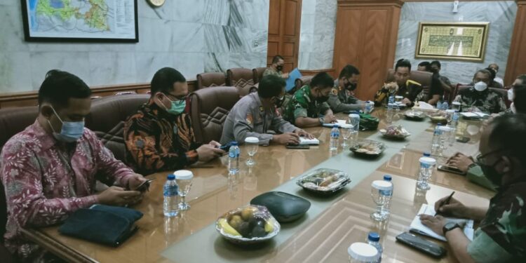 Pemkab Serang Terjunkan 500 Personel Satpol PP dan Bantuan Brimob