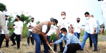 Bendung Sindangheula Ditanam 440 Pohon