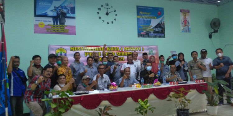 Sasangka Agus Setiawan Pimpin Tenis Meja Kota Serang