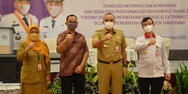 Bupati Minta Semua OPD Sampaikan Data dan Informasi Ke Diskominfo