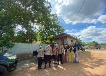 Jumat Berkah, Rorena Polda Banten Beri Bantuan ke Pondok Pesantren Murotil Qur’an Salafi
