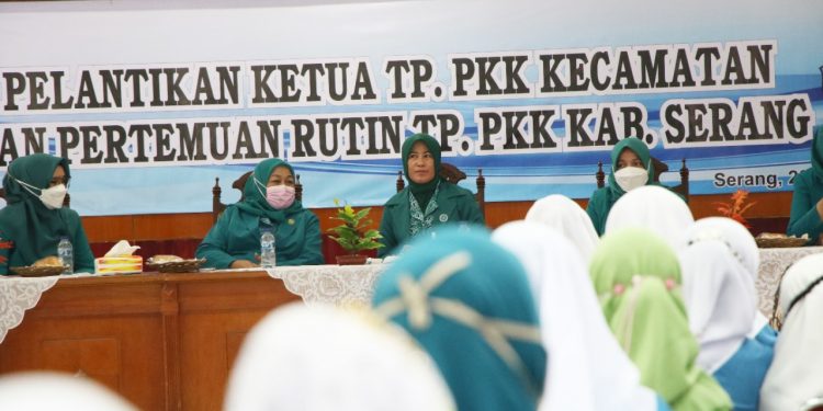 Kader PKK Kabupaten Serang Wajib Jadi Anggota Koperasi Rezeki