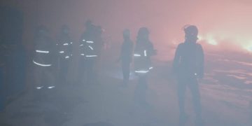 Pabrik Pembuat Karung di Jawilan Dilalap si Jago Merah