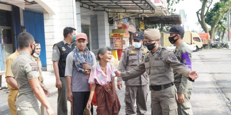 Belasan Gelandangan dan Pengemis Diamankan Satpol PP