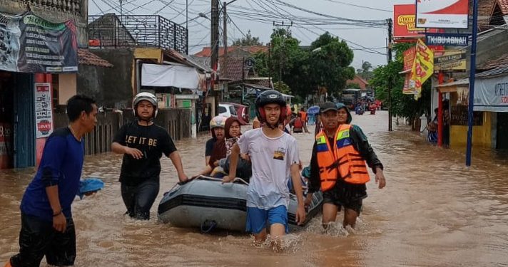 Ibu Kota Provinsi Banten Terendam Banjir