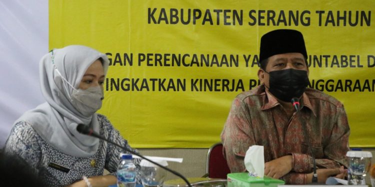 Program Kerja 2023 Kabupaten Serang Harus Sesuai Anggaran