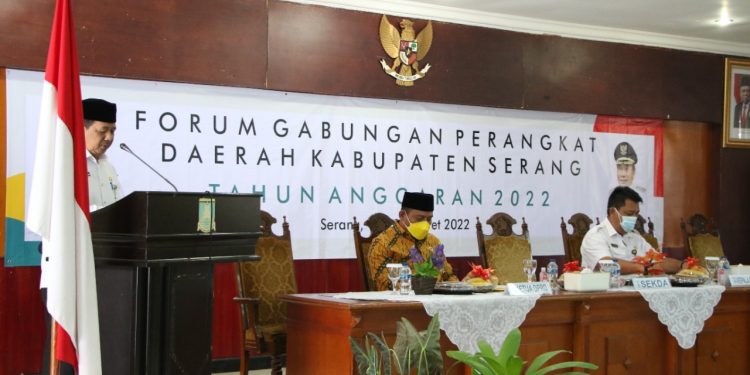 OPD di Kabupaten Serang Diingatkan Susun Program Tepat Sasaran