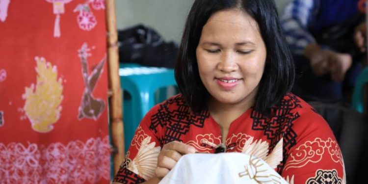 Batik Bernuansa Tionghoa Kini Hadir di Kampung Tehyan 