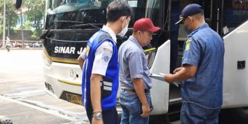 Dishub Lakukan Ramp Check Bus Jelang Lebaran 2022