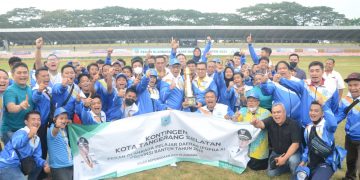 Kontingen Kota Tangerang Selatan Dinobatkan Sebagai Juara Popda X Banten