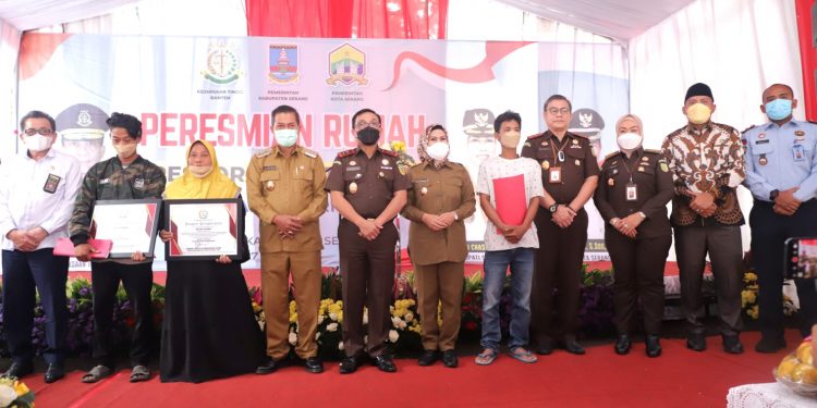 Rumah Restorative Justice di Kabupaten Serang Diresmikan