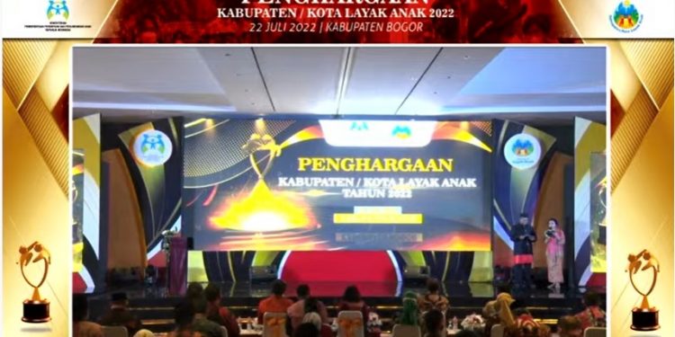 Kabupaten Serang Raih Penghargaan KLA Tingkat Madya