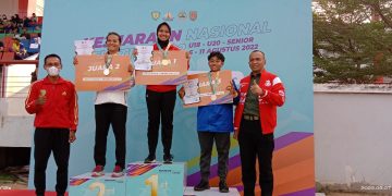 Atlet Atletik Kota Serang Sumbang Medali Emas
