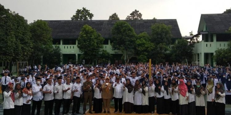 Kecamatan Sukamulya Safari Apel ke Sekolah-sekolah untuk Cegah Kenakalan Remaja