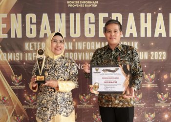 Pemkab Serang Peringkat II Anugerah Keterbukaan Informasi Publik