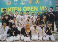 Club One Taekwondo Fighter sabet 14 Medali Emas dan 6 Perak di Kejuaraan Banten Open
