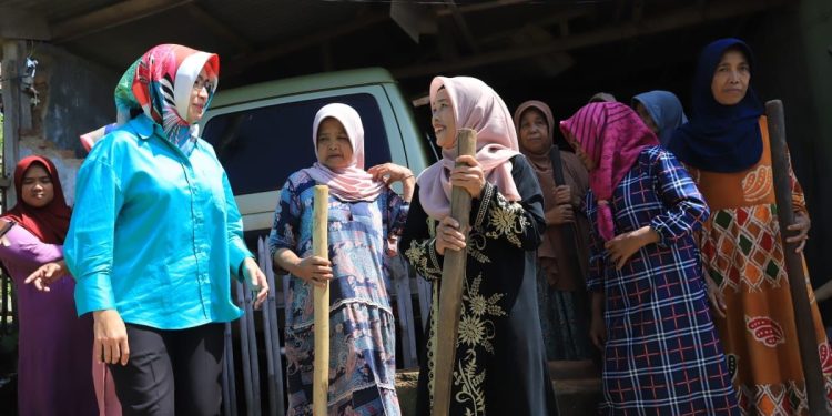 Airin Rachmi Diany Main Bendrong Lesung Bareng Warga