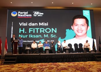 Fitron Usung Visi Paradigma Pembangunan Pandeglang yang Efisien