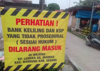 Diskoumprindag Kabupaten Serang Himbau Masyarakat Jangan Tergiur Pinjaman Bank Keliling Yang Kurang Jelas