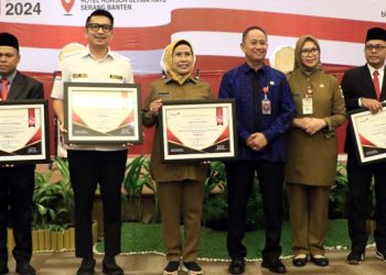 Pemerintah Kabupaten Serang Borong  9 Penghargaan Penurunan Stunting