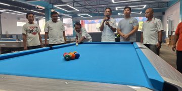 Diresmikan Ketua KONI Kota Serang, Rumah Biliar ‘Golden Break’ Ingin Cetak Atlet Berprestasi