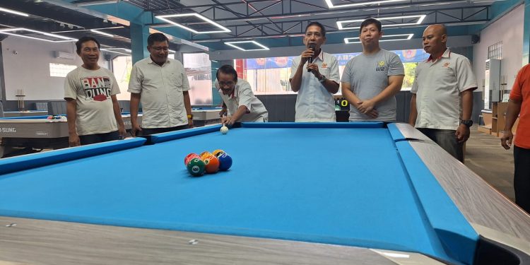 Diresmikan Ketua KONI Kota Serang, Rumah Biliar ‘Golden Break’ Ingin Cetak Atlet Berprestasi