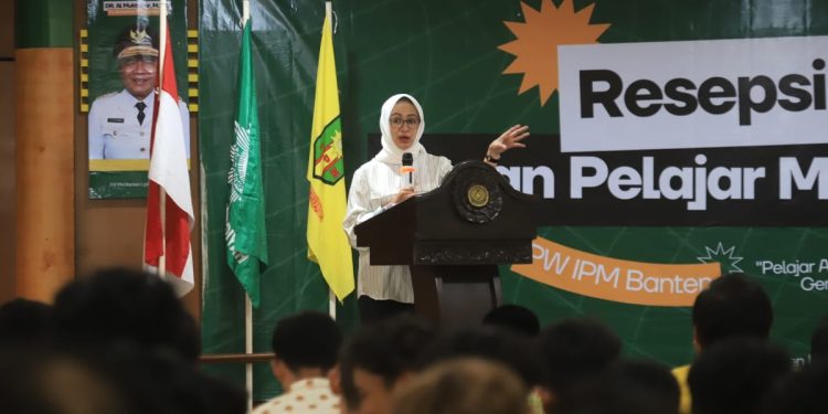 Di Hadapan Ratusan Pelajar, Airin: Jangan Cemas, Jadi Remaja Emas