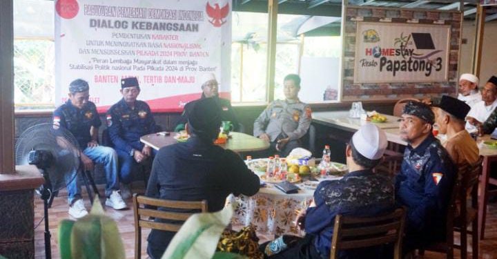 Dialog Kebangsaan, PPDI Ajak Warga Jaga Pilkada Damai 2024 di Provinsi Banten