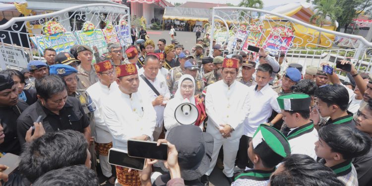 Didemo Tiga Gelombang Mahasiswa, Bupati Serang Jawab Semua Aspirasi