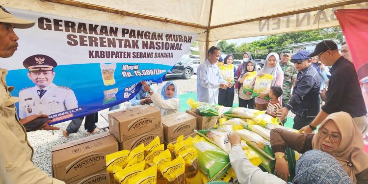 Pemkab Serang Gelar Gerakan Pangan Murah di 27 Kopdes Merah Putih