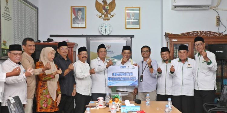 Baznas Kabupaten Serang Terima Bantuan Mobil Ambulans dari PNM