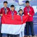 Di Hut RI, Empat Atlet Asal Kota Serang, Bawa 4 Medali Dari Kejuaraan Internasional di Malaysia
