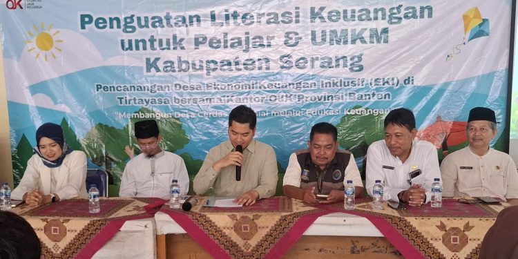 OJK dan Pemkab Serang Beri Edukasi Literasi Keuangan bagi Pelajar SD-SMP