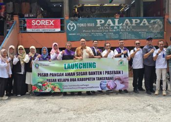 PASEBAN Resmi Diluncurkan di Dua Pasar: Wujud Nyata Pasar Aman, Sehat, dan Bersih di Banten
