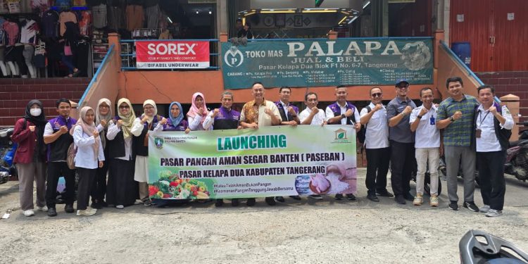 PASEBAN Resmi Diluncurkan di Dua Pasar: Wujud Nyata Pasar Aman, Sehat, dan Bersih di Banten