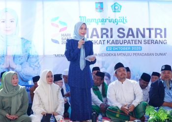 Peringati HSN 2025, Bupati dan Masyarakat Kabupaten Serang Bersholawat