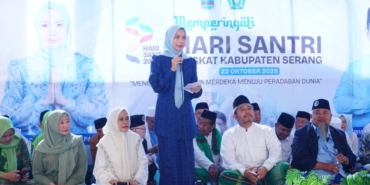 Peringati HSN 2025, Bupati dan Masyarakat Kabupaten Serang Bersholawat