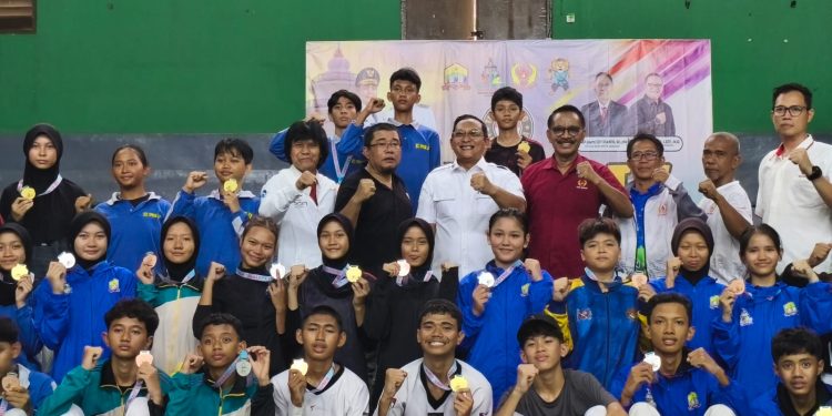 Taekwondo Jadi Arena Panas Penjaringan Atlet di Porkot IV Kota Serang 2025