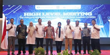 High Level Meeting TP2DD, Bupati Serang Tegaskan Hindari Kebocoran Pendapatan